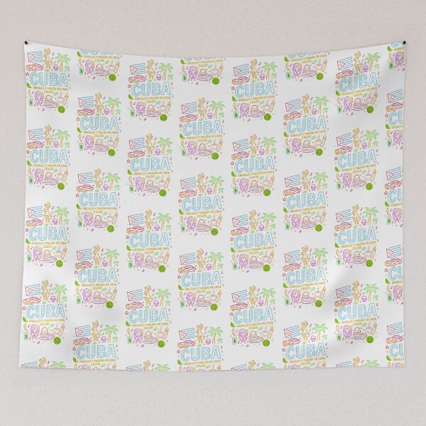 Item preview, Neon Cuba Culture Design – Vibrant Havana Glow Art designed and sold by Aucia.