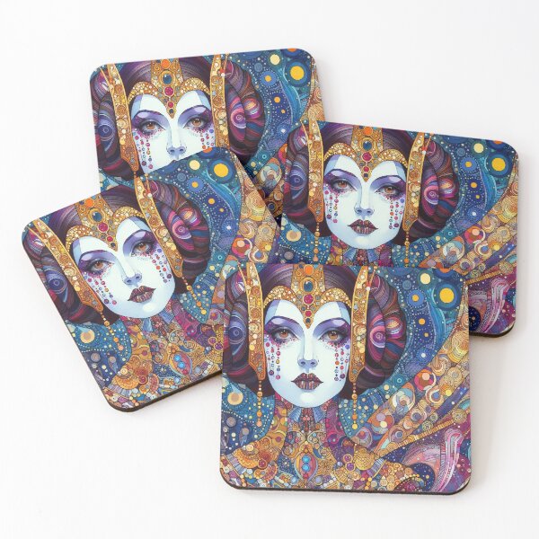 Item preview, Queen Amidala Ornamental Art Print designed and sold by  Ojo de Lilith.