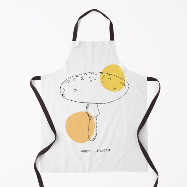Item preview, Mushroom - Yellow Veil Amanita - Yellow and orange designed and sold by Javotte Art / Gab Dessine.