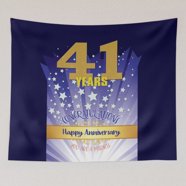 Item preview, 41 Year Recovery Anniversary You're A Miracle designed and sold by ApexDesigners.