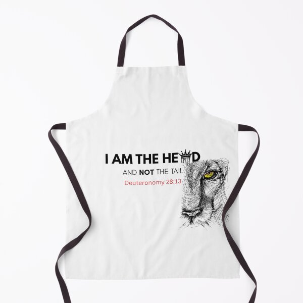 Item preview, I Am the Head and Not the Tail – Bold Christian Scripture designed and sold by GuidedFaithCo.
