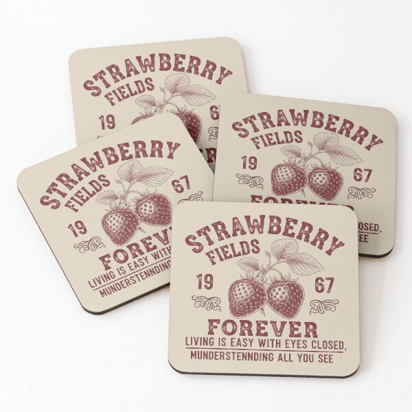 Item preview, STRAWBERRY FIELDS FOREVER LIVING IS EASY WITH EYES CLOSED designed and sold by bluel_evin.