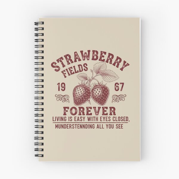Item preview, STRAWBERRY FIELDS FOREVER LIVING IS EASY WITH EYES CLOSED designed and sold by bluel_evin.