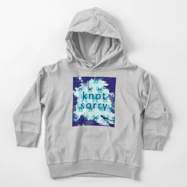 Item preview, Bows that don’t come undone. Soft ribbons, sweet watercolor... and a phrase with attitude: Knot Sorry. Because you don’t always have to apologize for shining. In sky blue. designed and sold by lulo-pez-art.