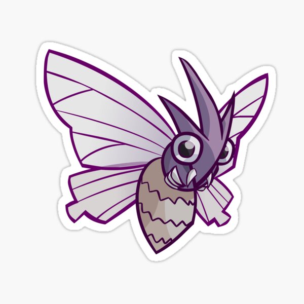 Venomoth Sticker