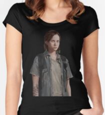 Camiseta entallada de cuello redondo The Last of Us 2: Ellie.