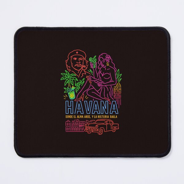 Item preview, Neon Havana Revolution Art – Che, Mojito & Cuban Passion designed and sold by Aucia.