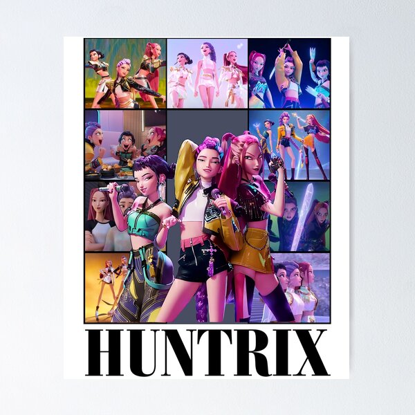 Item preview, K-Pop Demon Hunters Huntrix Girlgroup  designed and sold by My3rs.