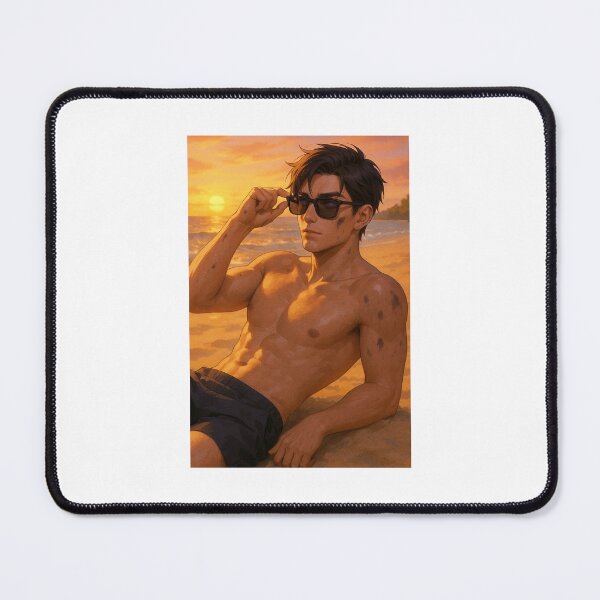 Item preview, Caleb Sunset Relaxation on the Beach designed and sold by kyouya3.