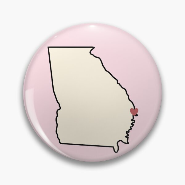 Item preview, Love Savannah, Georgia | States Collection designed and sold by BugInARugCo.