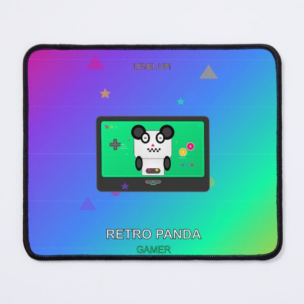 Item preview, Retro Panda Gamer - 80s Aesthetic Vintage Gaming Pixel Art designed and sold by DarkTonight.
