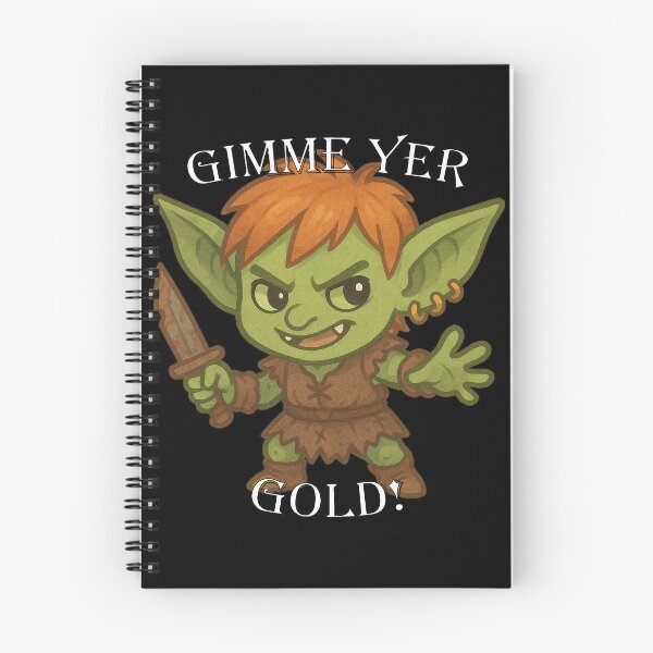 Item preview, Gimme Yer Gold! designed and sold by GriftingMediums.