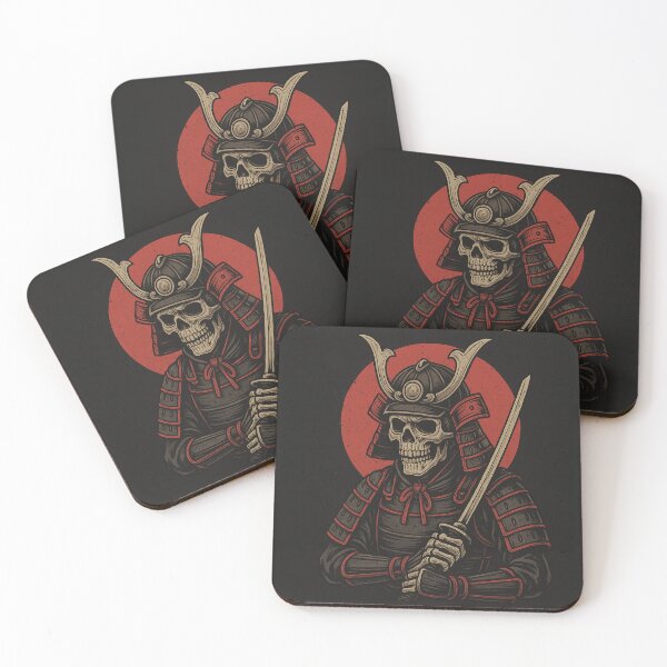 Item preview, Undead Samurai Portrait  designed and sold by UndeadWarlord.