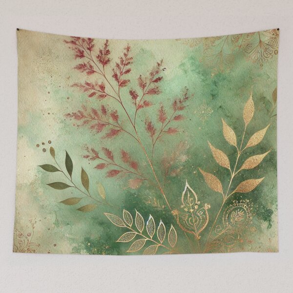 Item preview, Beautiful Verdant Whispers Abstract Art Collection designed and sold by Dream Bloom Gallery.