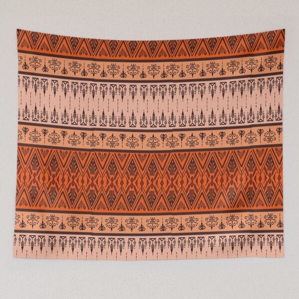 Item preview, Continuous Thai pattern painting designed and sold by Nuynuyshop.