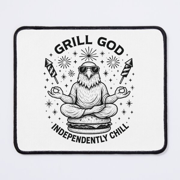 Item preview, Grill God Eagle Zen designed and sold by Taans-Creation.