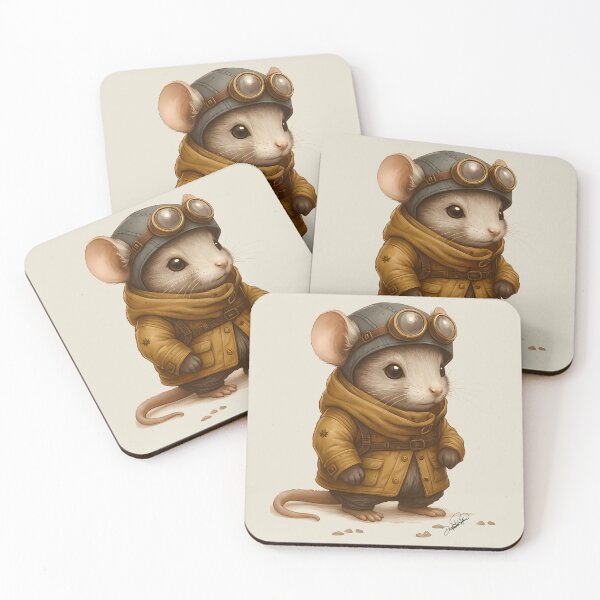 Item preview, The Aviator Mouse designed and sold by DakotaPoppin.