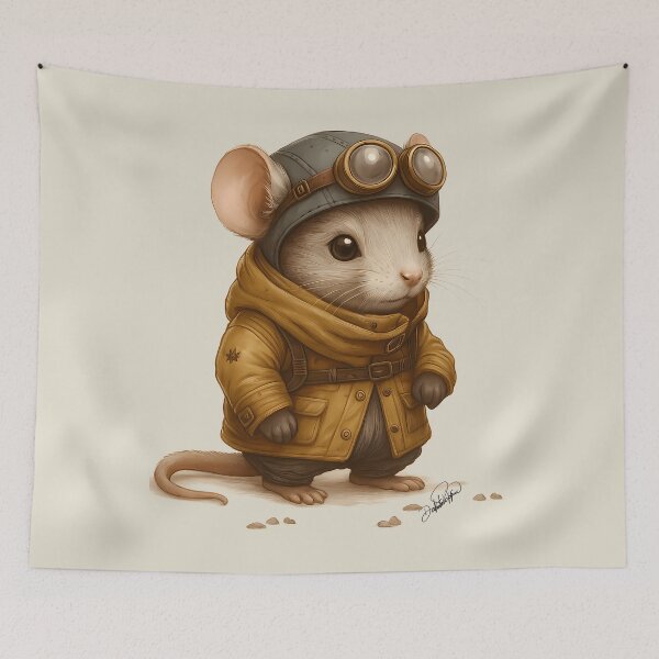 Item preview, The Aviator Mouse designed and sold by DakotaPoppin.