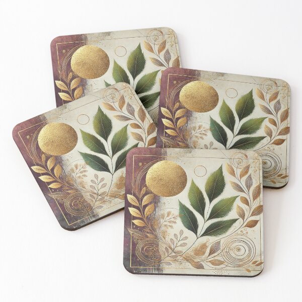 Item preview, Celestial Botanica Abstract Art Collection designed and sold by Dream Bloom Gallery.