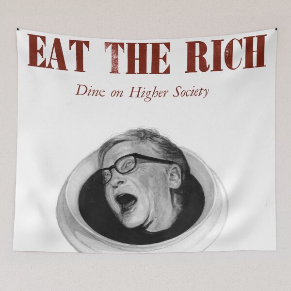 Item preview, Eat the Rich: Gates designed and sold by Moray-Prints.