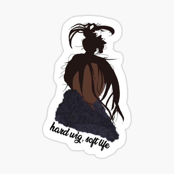 Item preview, Hard Wig, Soft Life designed and sold by Mia & Co..