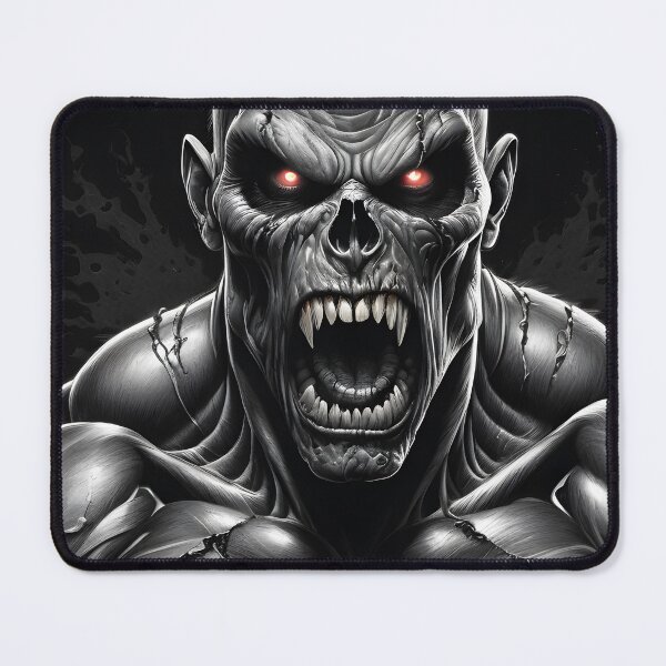 Item preview, Zombie Muscle Man - Scary Vampire designed and sold by NightTimeJ.