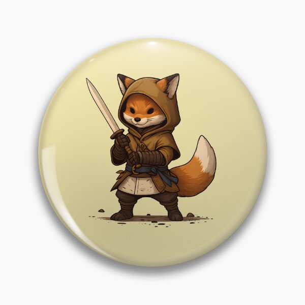 Item preview, The Lone Warrior Fox designed and sold by DakotaPoppin.