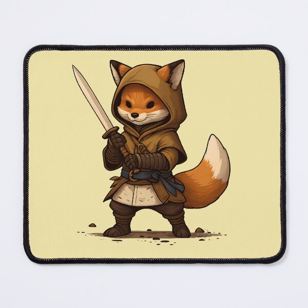 Item preview, The Lone Warrior Fox designed and sold by DakotaPoppin.