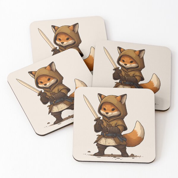 Item preview, The Lone Warrior Fox designed and sold by DakotaPoppin.