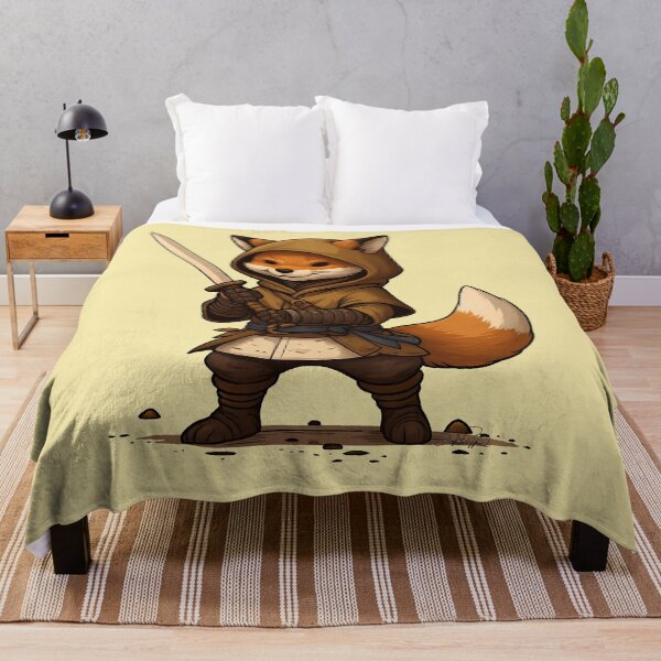 Item preview, The Lone Warrior Fox designed and sold by DakotaPoppin.