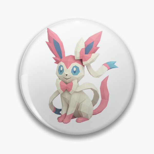 Item preview, Sylveon - Low Polygon Style designed and sold by LowPolyHub.