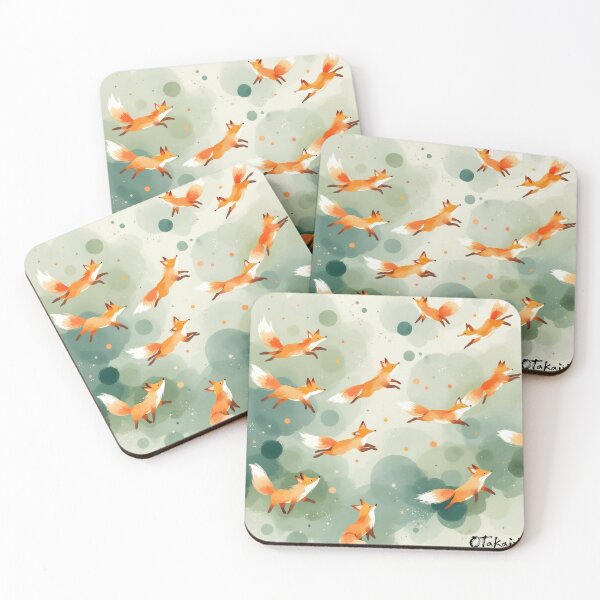 Item preview, Leap of the Foxes designed and sold by otakaijin.