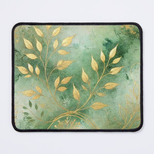Item preview, Verdant Gold Abstract Art Collection designed and sold by Dream Bloom Gallery.