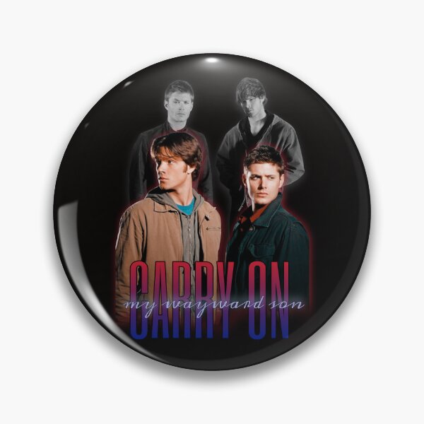 Item preview, SUPERNATURAL SAM AND DEAN CARRY ON RETRO designed and sold by bisamwinchester ✨.