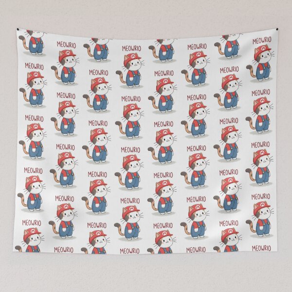 Item preview, Meowrio: 1-Up Cat Adventure designed and sold by SibMa.