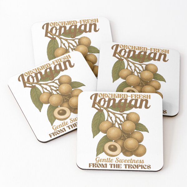 Item preview, Retro Longan Botanical Fruit Farmers Market Illustration designed and sold by Honominu.
