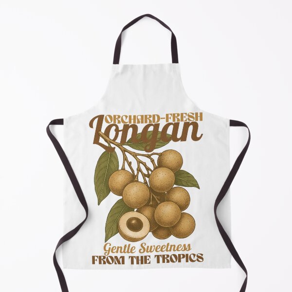 Item preview, Retro Longan Botanical Fruit Farmers Market Illustration designed and sold by Honominu.