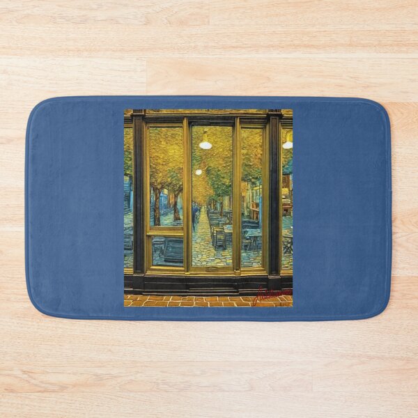 Item preview, "Urban Reflections: Nostalgic Cafe Scene" designed and sold by Artisticanvas.