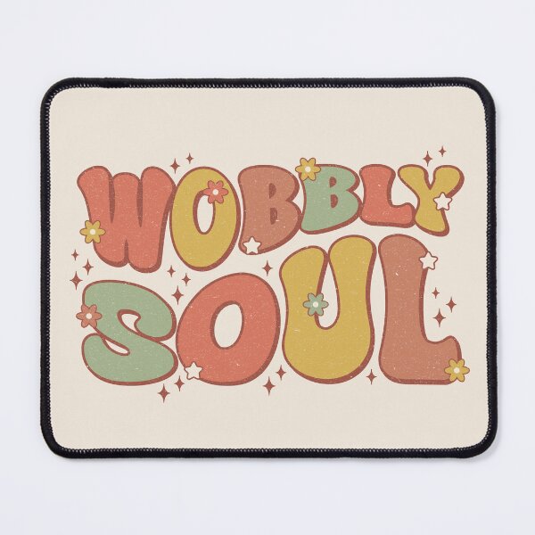 Item preview, Wobbly Soul – Quirky Retro Vibes for Neuro-Spicy Days designed and sold by SingerNZ.