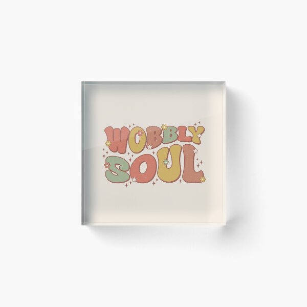 Item preview, Wobbly Soul – Quirky Retro Vibes for Neuro-Spicy Days designed and sold by SingerNZ.