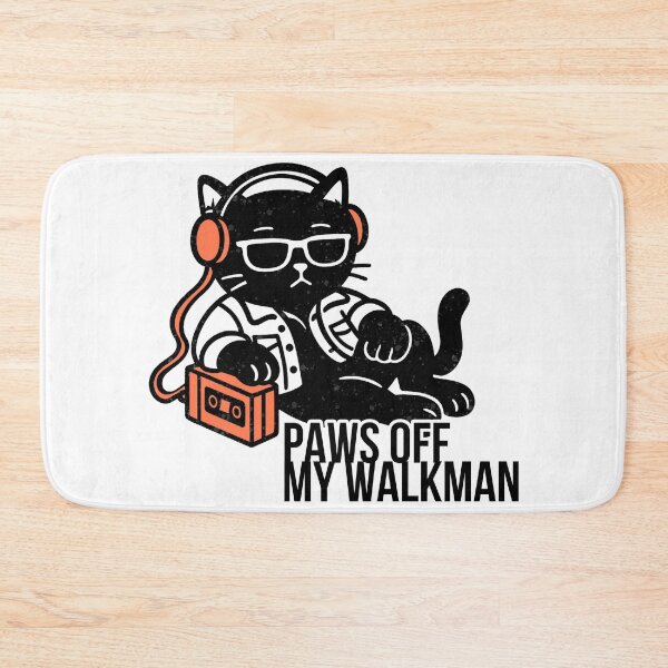 Item preview, Paws off My Walkman designed and sold by lorets.