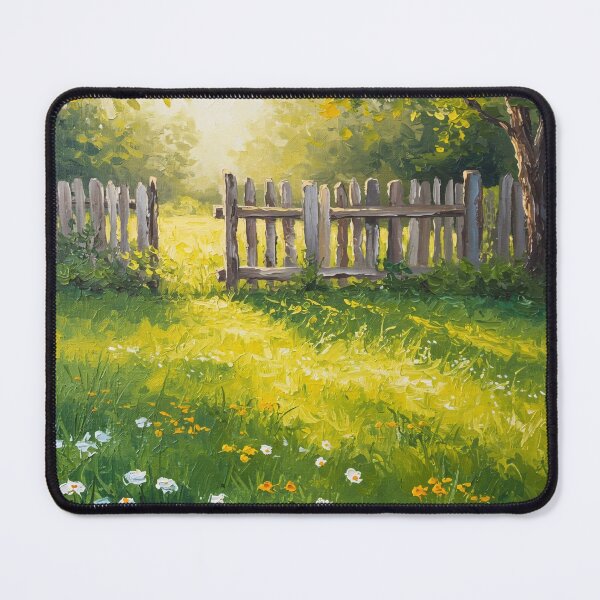 Item preview, Sunlight Beyond the Gate – Peaceful Country Morning designed and sold by Twittlefish.