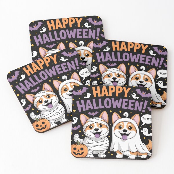Item preview, Corgi Ghost Funny Halloween T-Shirt designed and sold by PhantomRadar.