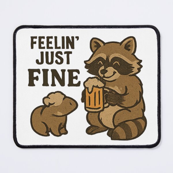 Item preview, Feeling just fine designed and sold by Beeesy.
