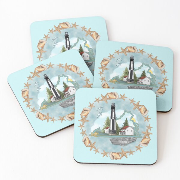 Item preview, Shell Virginia Lighthouse designed and sold by artmuvz.