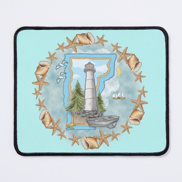 Item preview, Shell Vermont Lighthouse designed and sold by artmuvz.