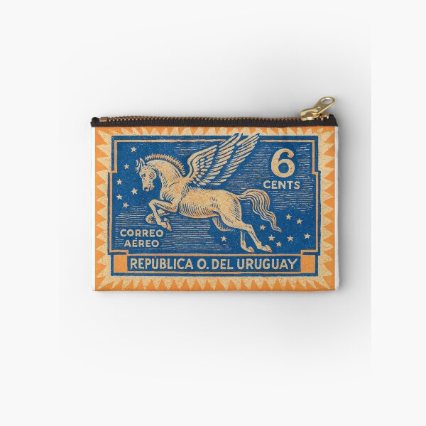 Item preview, Uruguay Pegasus Stamp Poster designed and sold by retrographics.