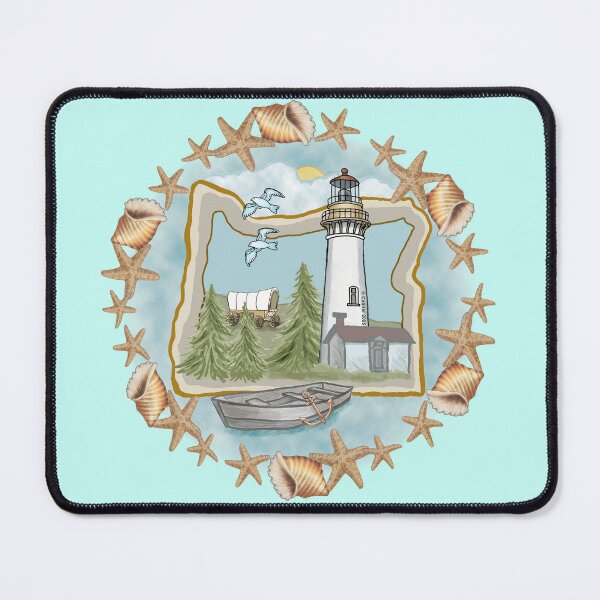 Item preview, Shell Oregon Lighthouse designed and sold by artmuvz.