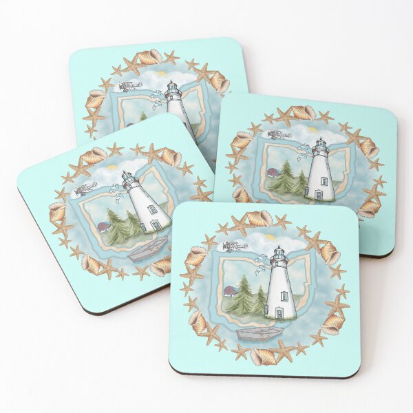 Item preview, Shells Ohio Lighthouse designed and sold by artmuvz.