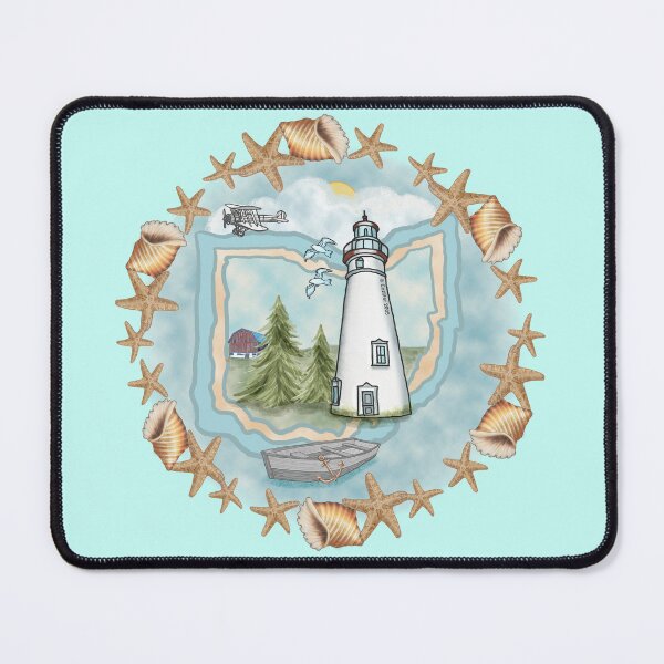 Item preview, Shells Ohio Lighthouse designed and sold by artmuvz.